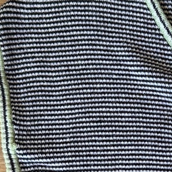 Vintage Free People Striped Cropped Sweater Tank - Picture 9 of 9
